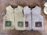 ［OREN］Moris padding vest (3oz)
