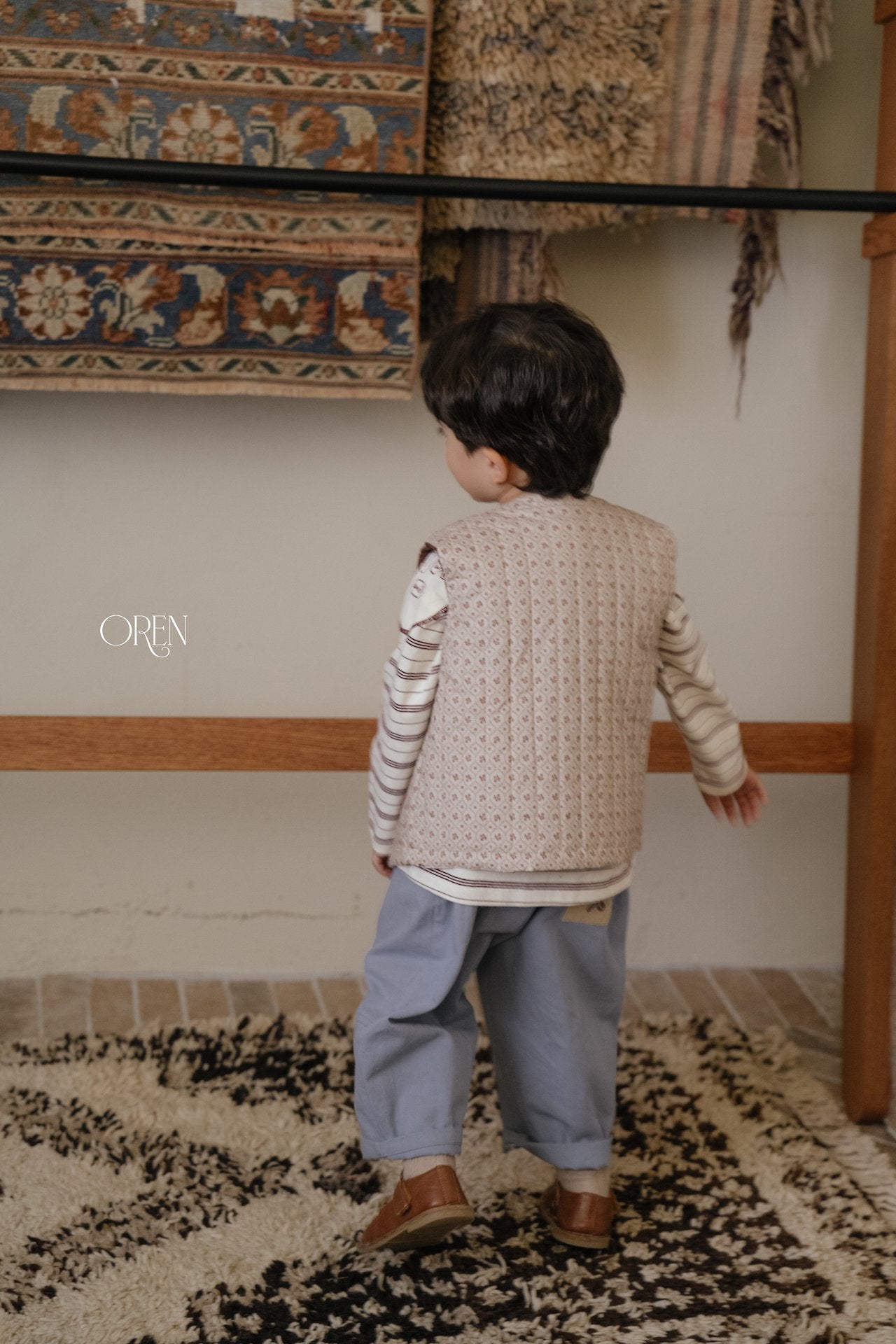 ［OREN］Moris padding vest (3oz)