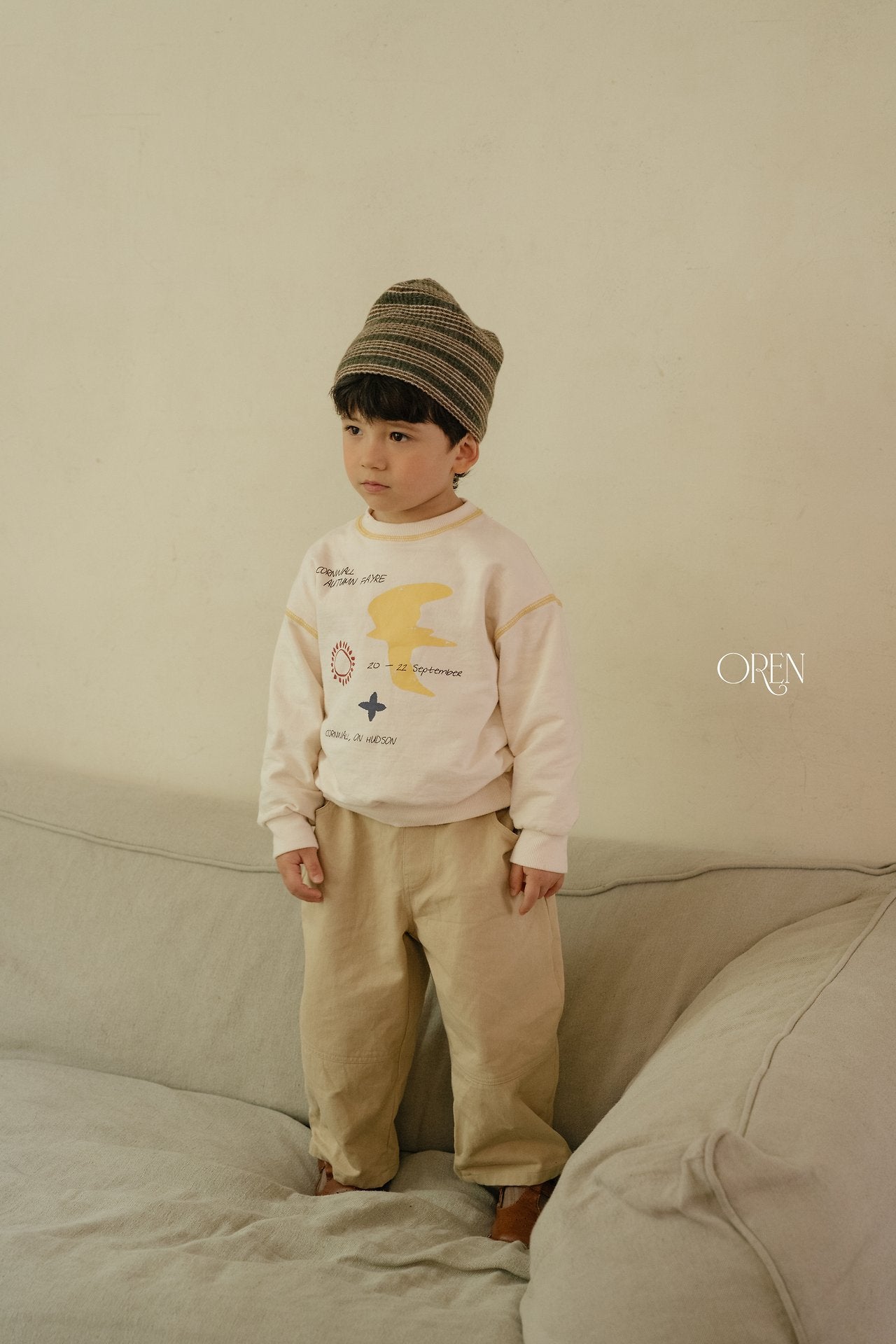 ［OREN］Flour pocket cotton pants