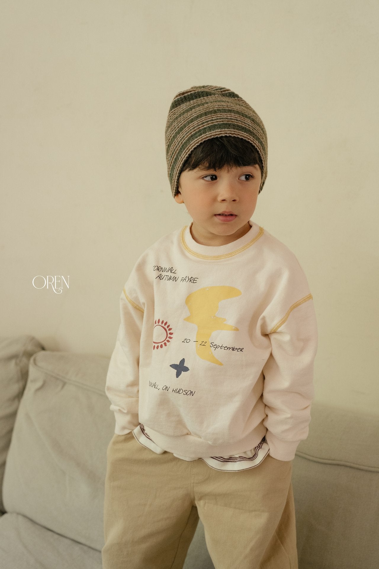 ［OREN］Flour pocket cotton pants