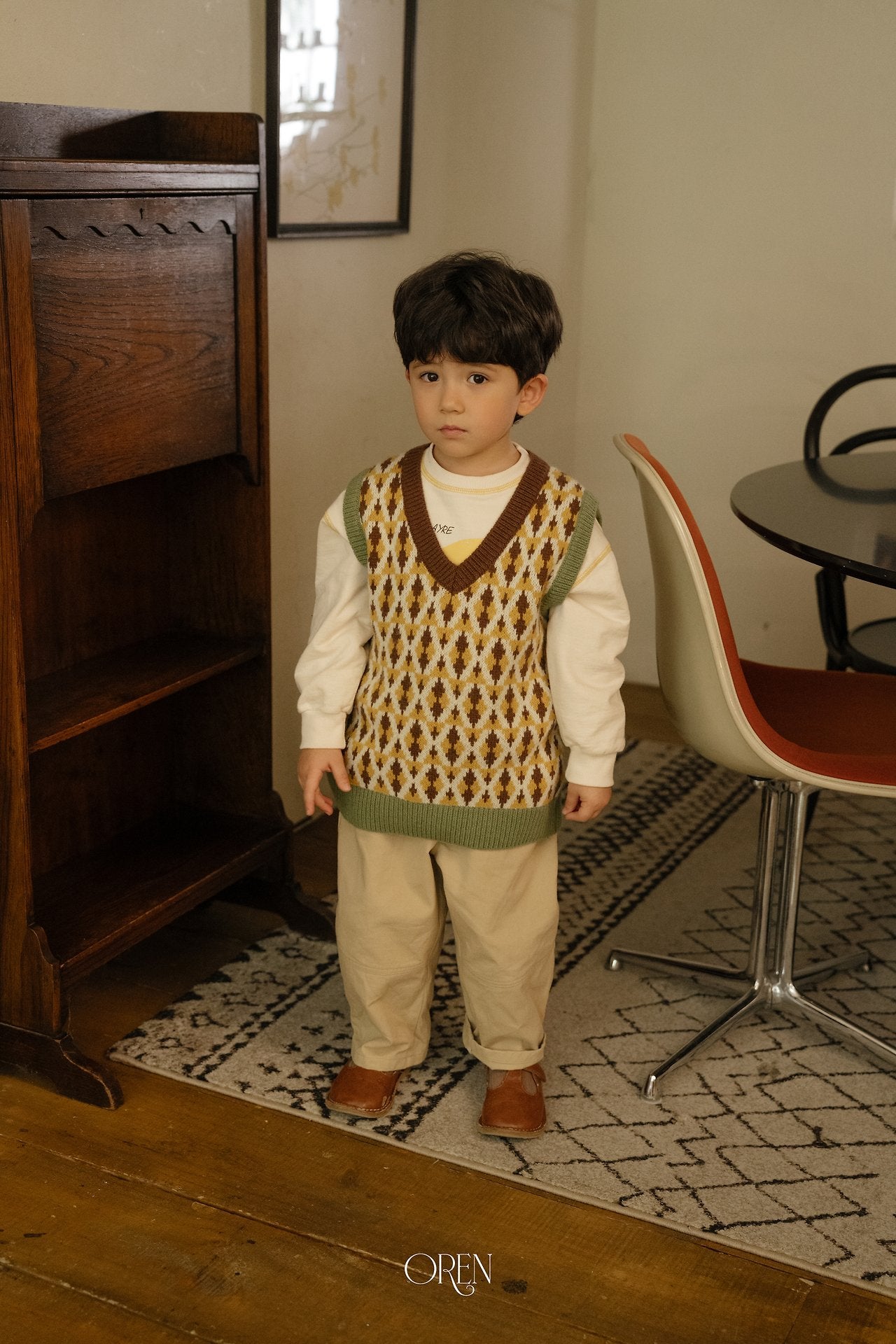 ［OREN］Flour pocket cotton pants