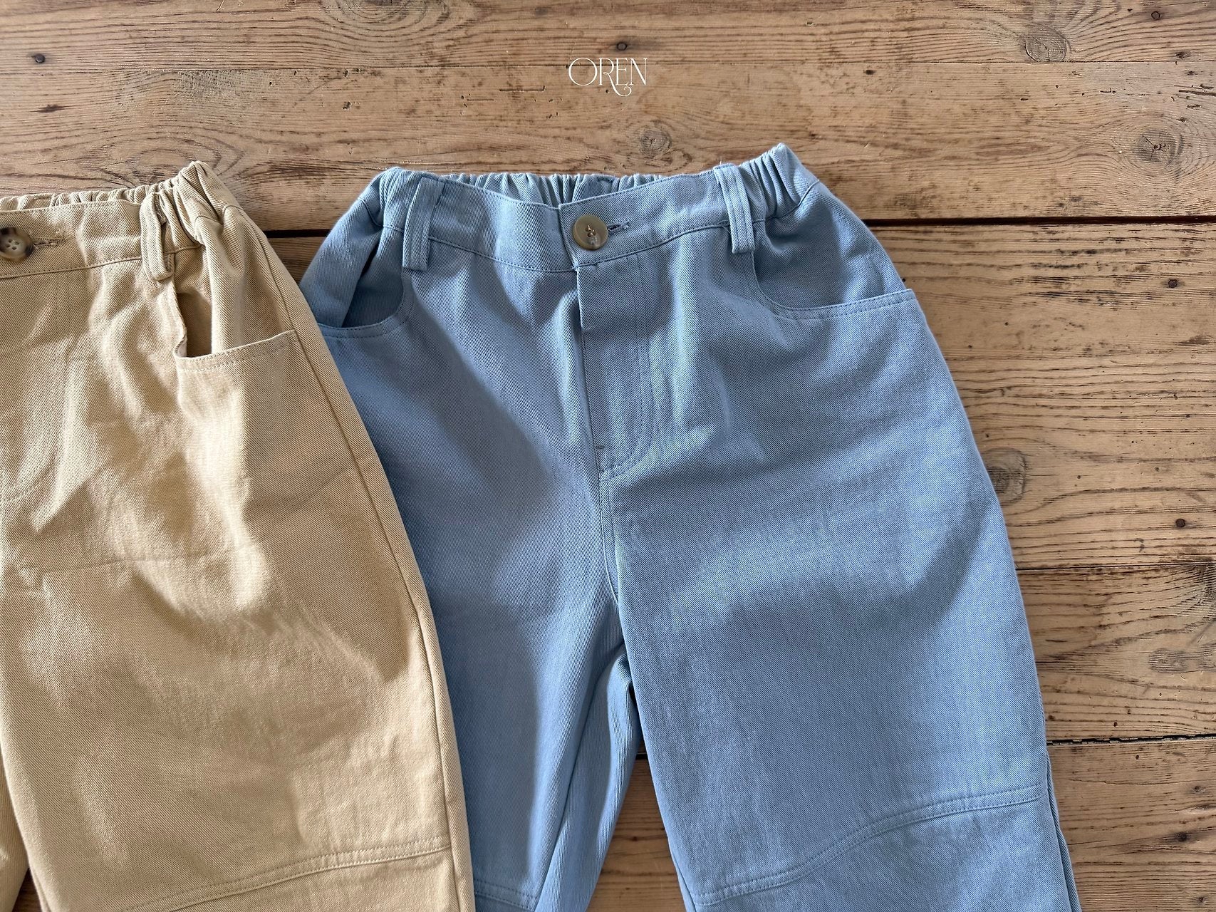 ［OREN］Flour pocket cotton pants