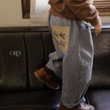 ［OREN］Flour pocket cotton pants