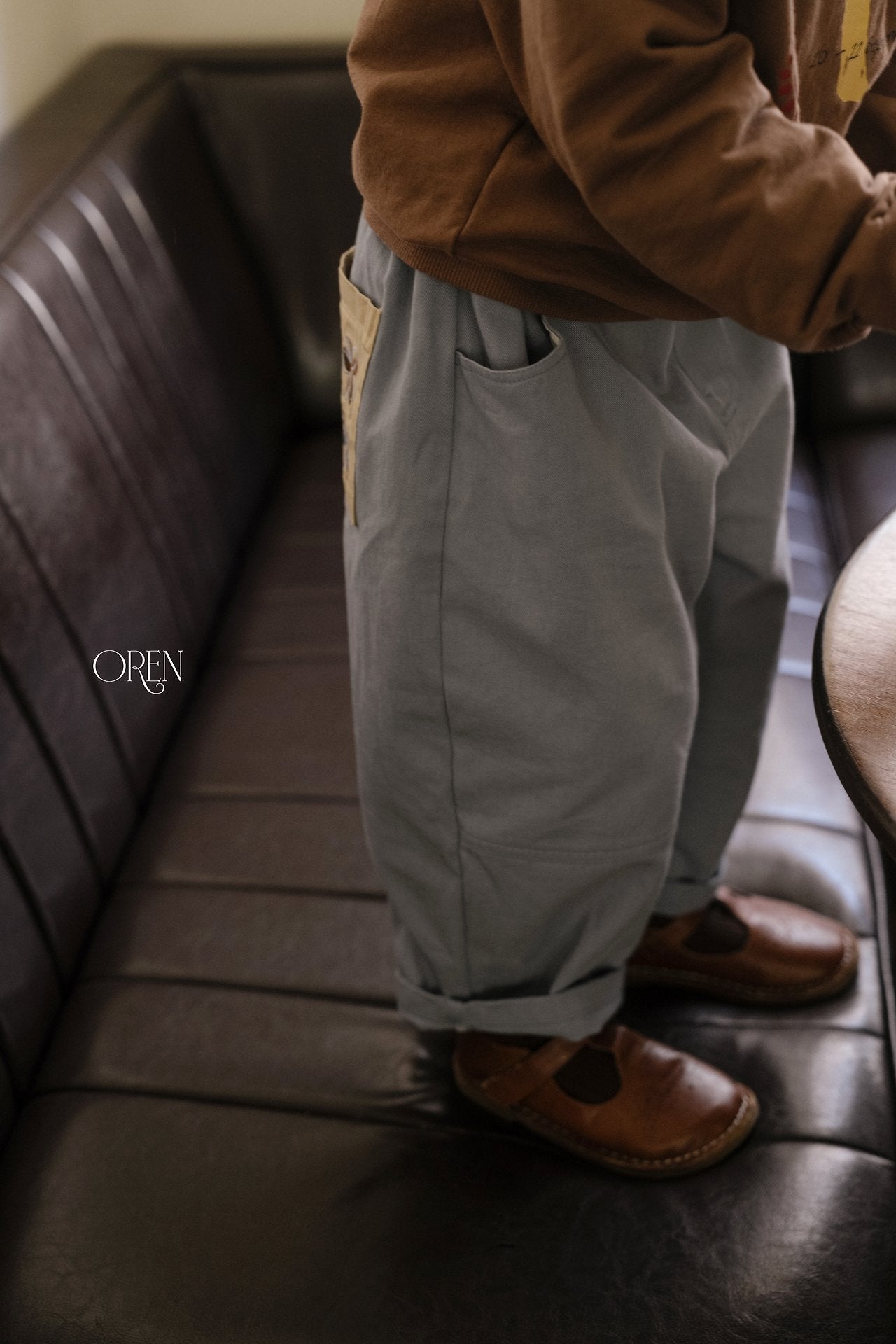 ［OREN］Flour pocket cotton pants