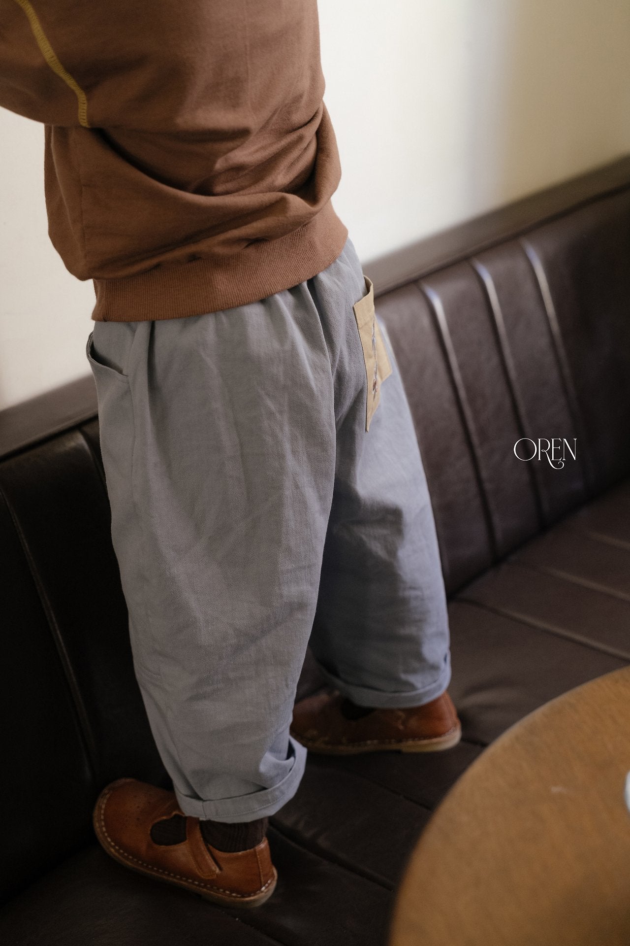 ［OREN］Flour pocket cotton pants