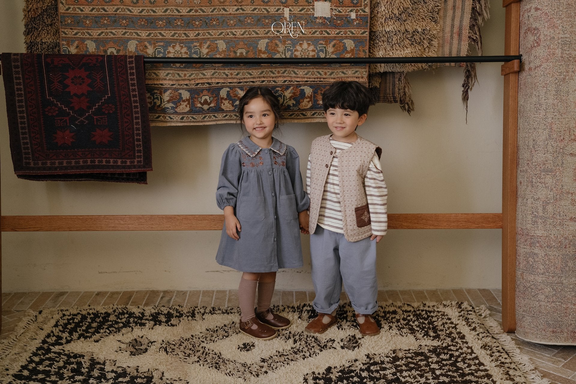 ［OREN］Flour pocket cotton pants