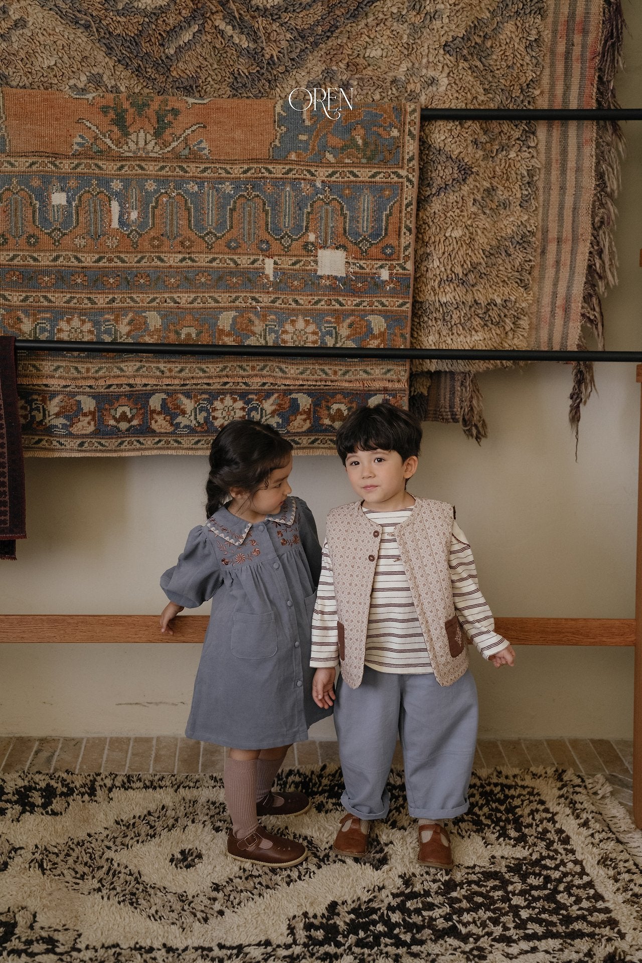 ［OREN］Flour pocket cotton pants