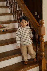 ［OREN］Jaine stripe tee