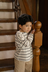 ［OREN］Jaine stripe tee