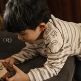 ［OREN］Jaine stripe tee