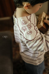 ［OREN］Jaine stripe tee