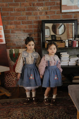 ［OREN］Bluemay suspender skirt