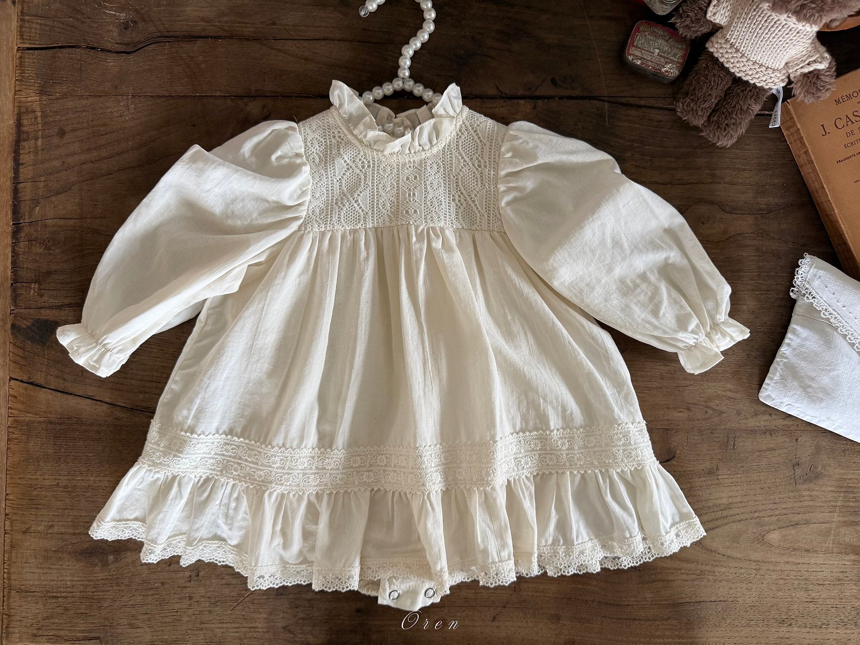 ［OREN］Foret organic rompers