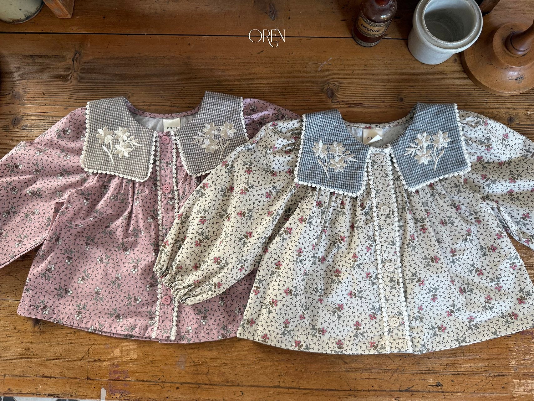 ［OREN］Rosetta blouse