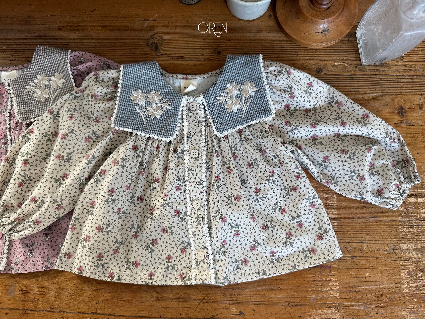 ［OREN］Rosetta blouse