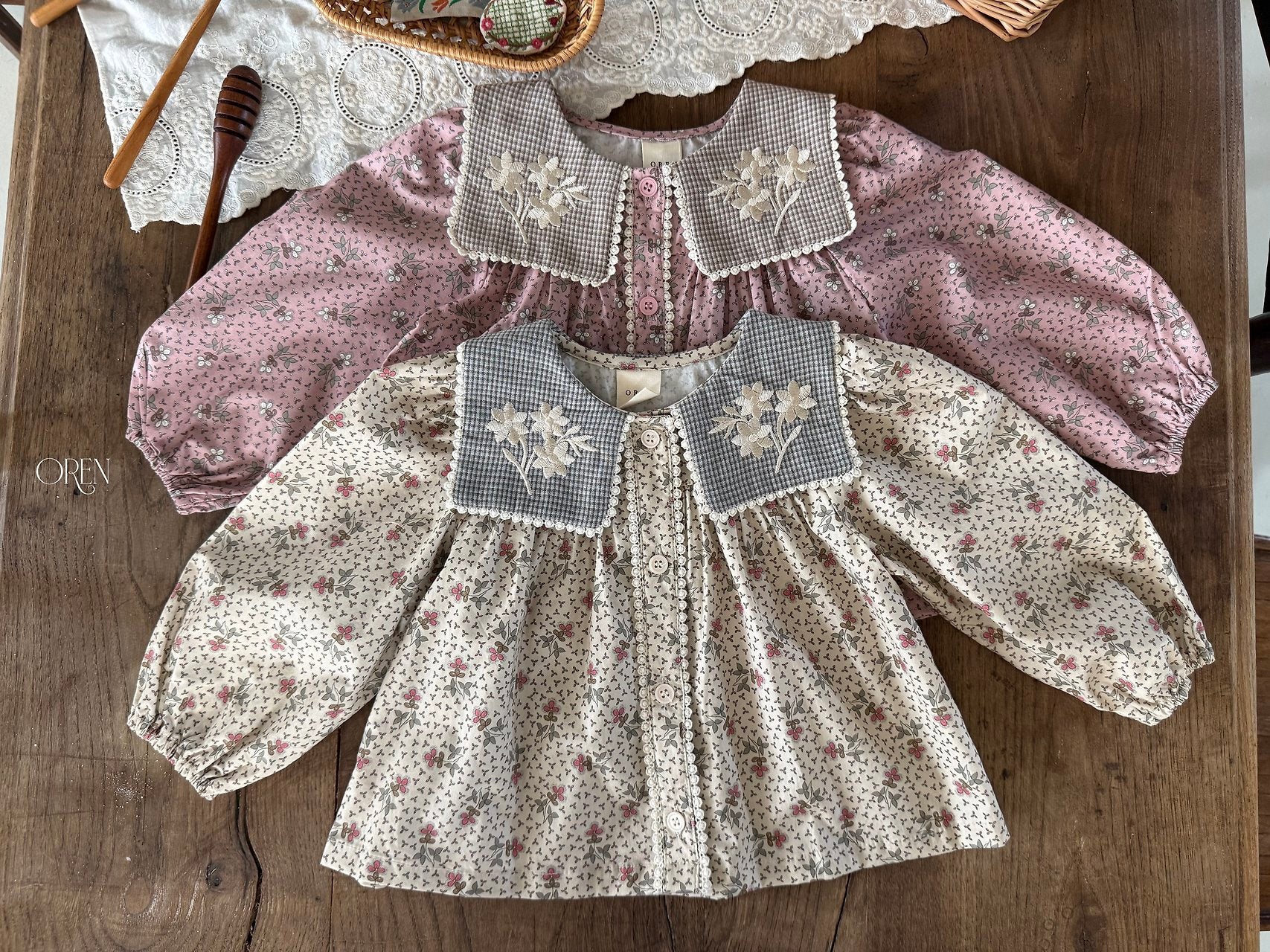 ［OREN］Rosetta blouse