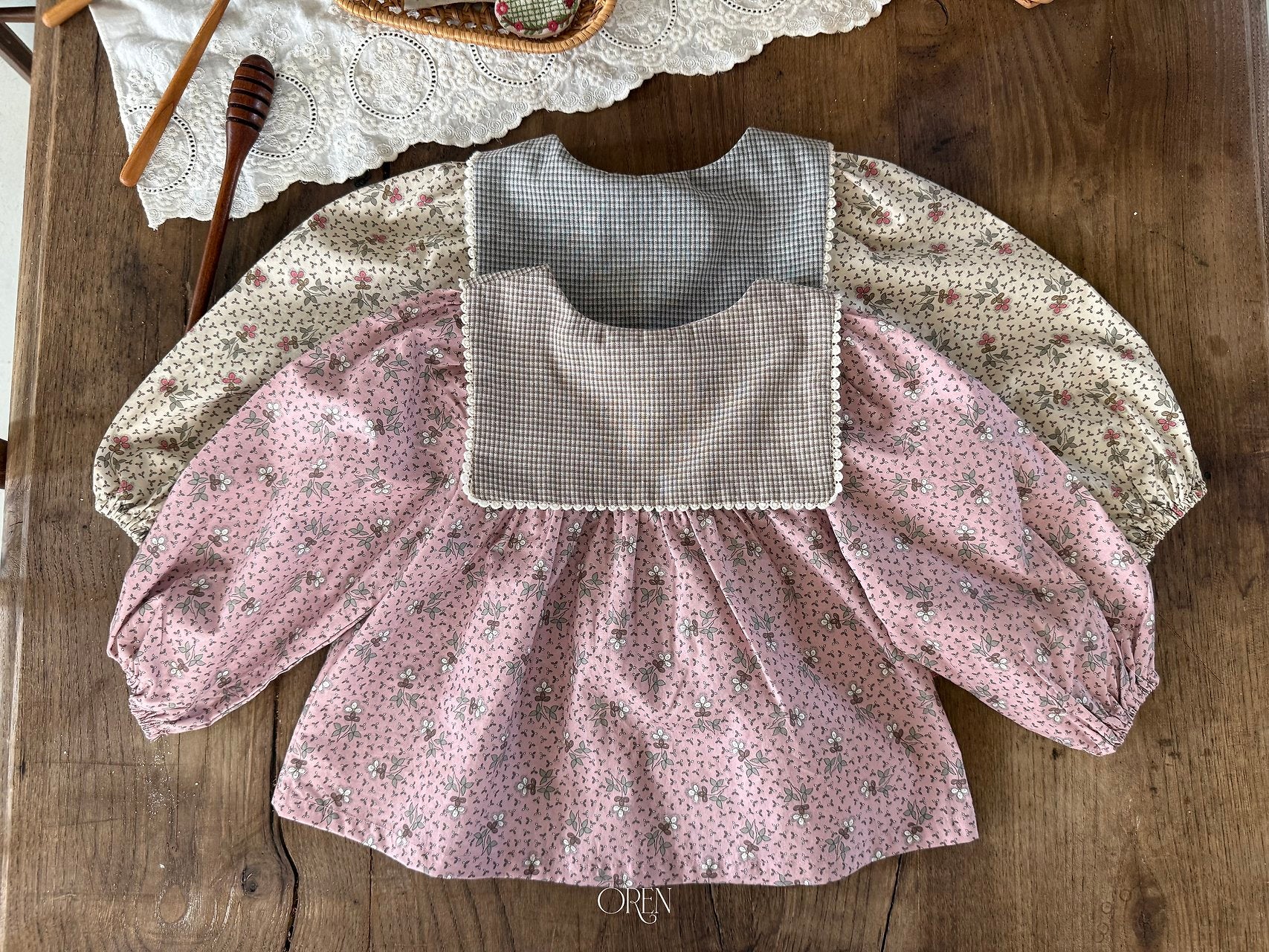 ［OREN］Rosetta blouse