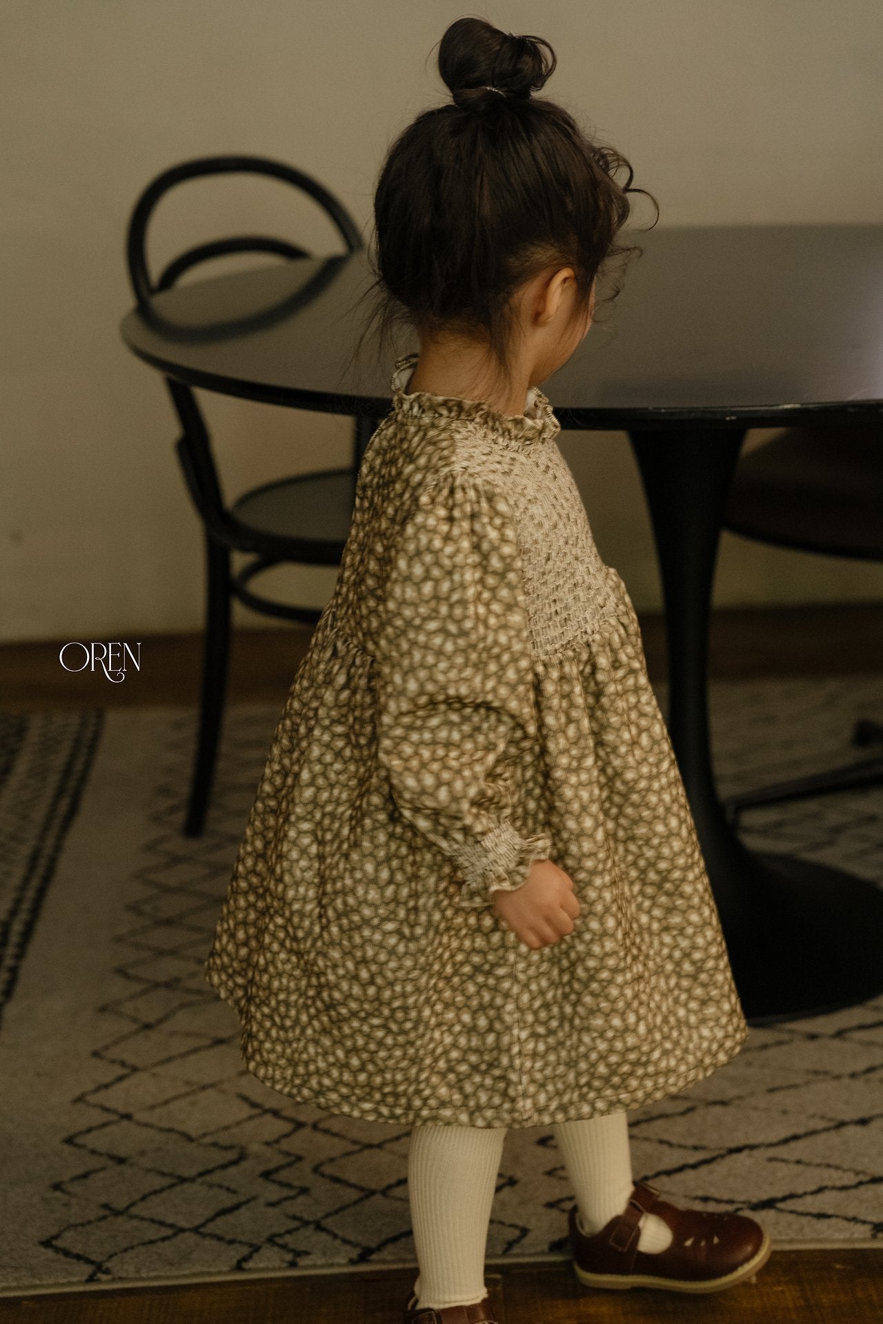 ［OREN］Mago leopard one-piece