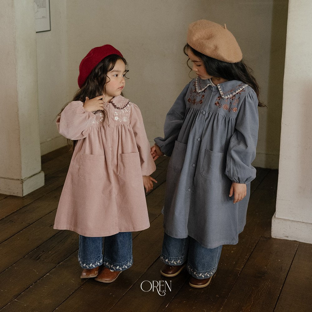 ［OREN］Kamil corduroy one-piece