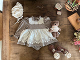 ［OREN］Cocobell apron rompers