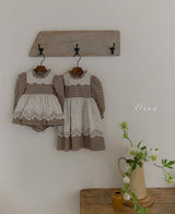 ［OREN］Cocobell apron one-piece