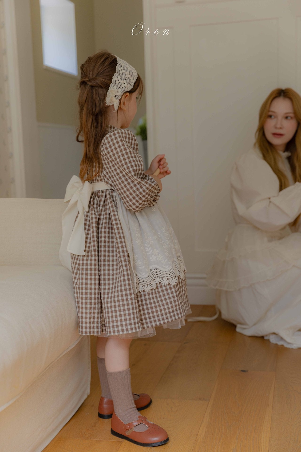 ［OREN］Cocobell apron one-piece