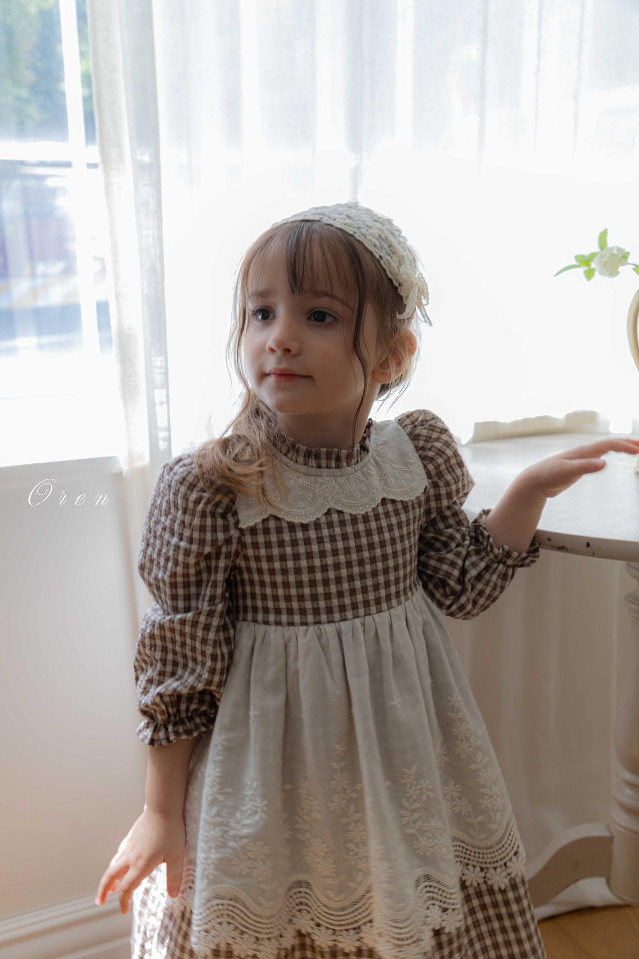 ［OREN］Cocobell apron one-piece
