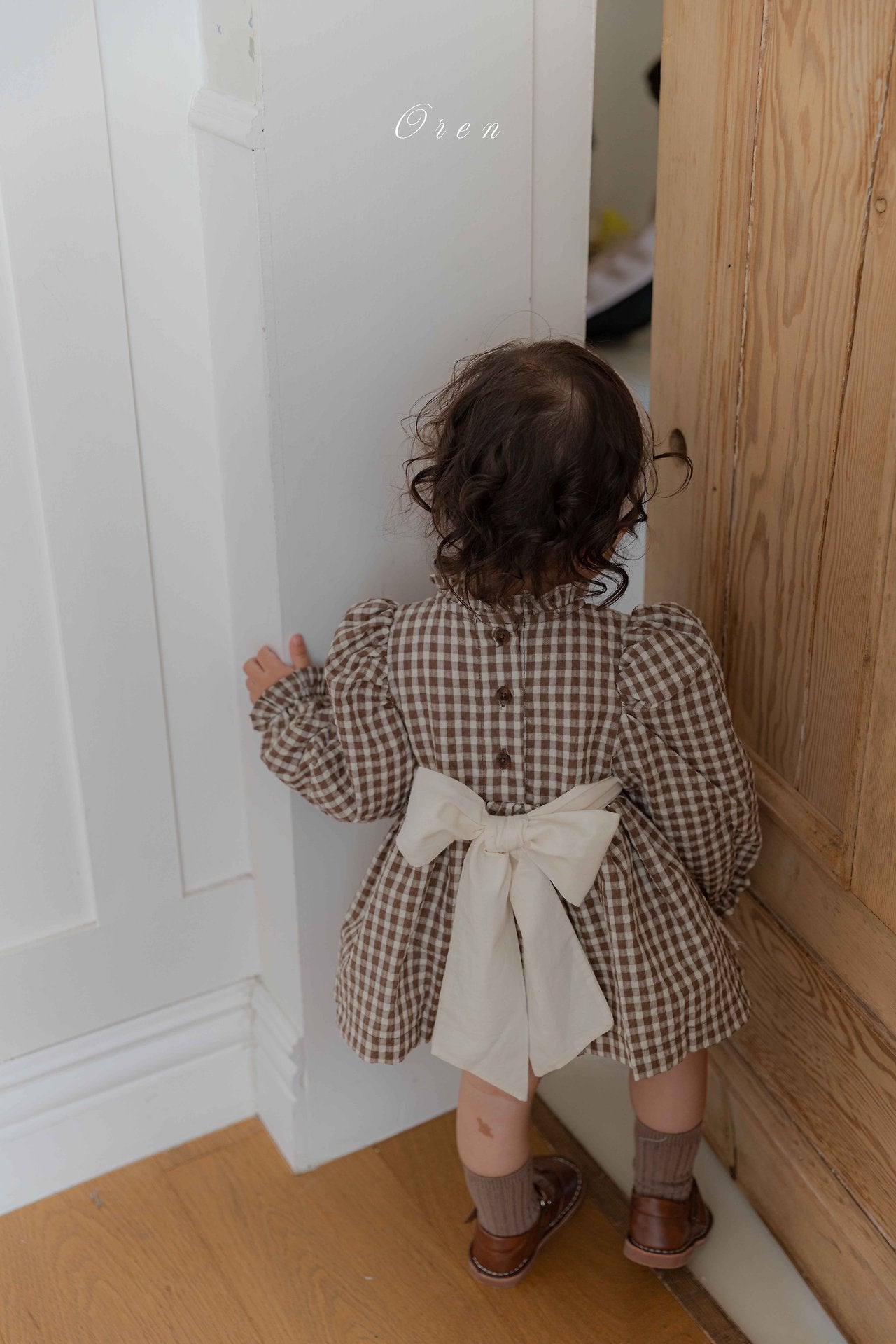 ［OREN］Cocobell apron rompers