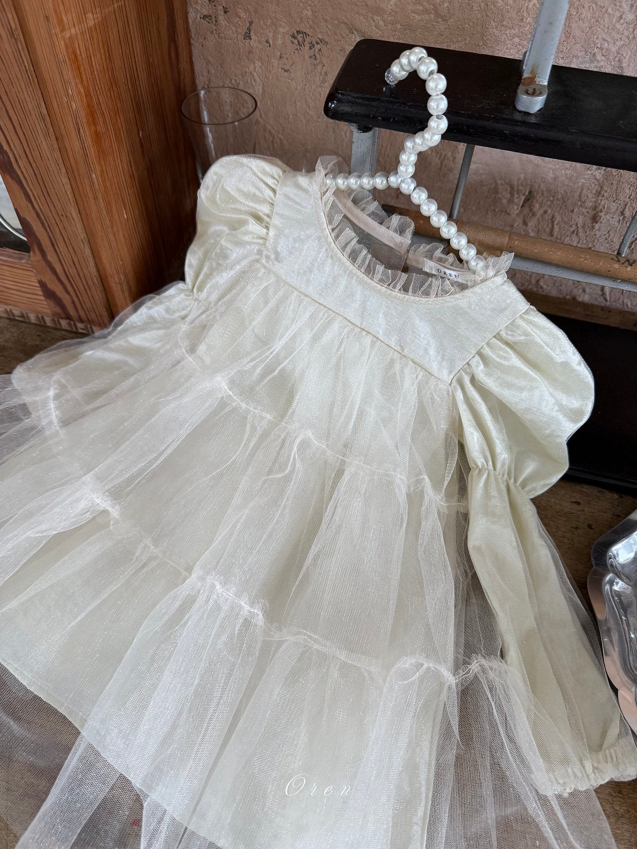 ［OREN］Sezanne shasha dress