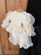 ［OREN］Sebrin organza dress suit
