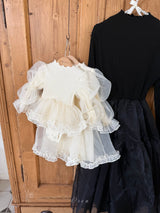 ［OREN］Sebrin organza dress suit