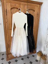 ［OREN］Sebrin organza dress (mom)