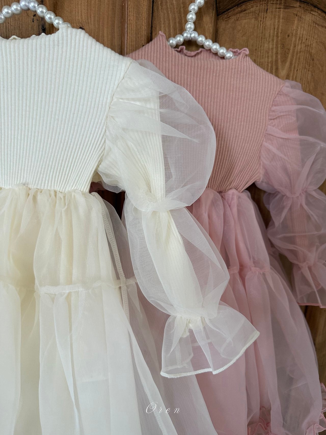 ［OREN］Sebrin organza dress (kids)