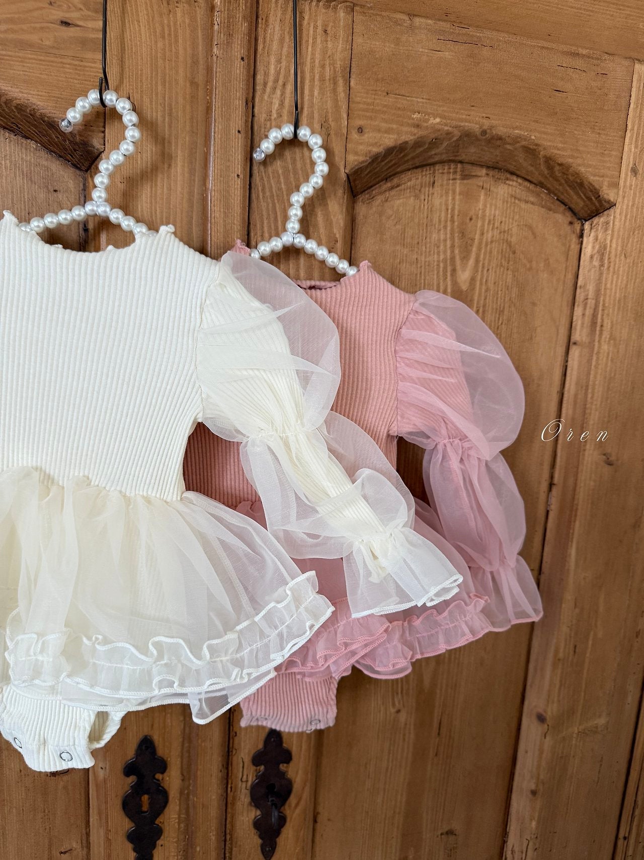 ［OREN］Sebrin organza dress suit