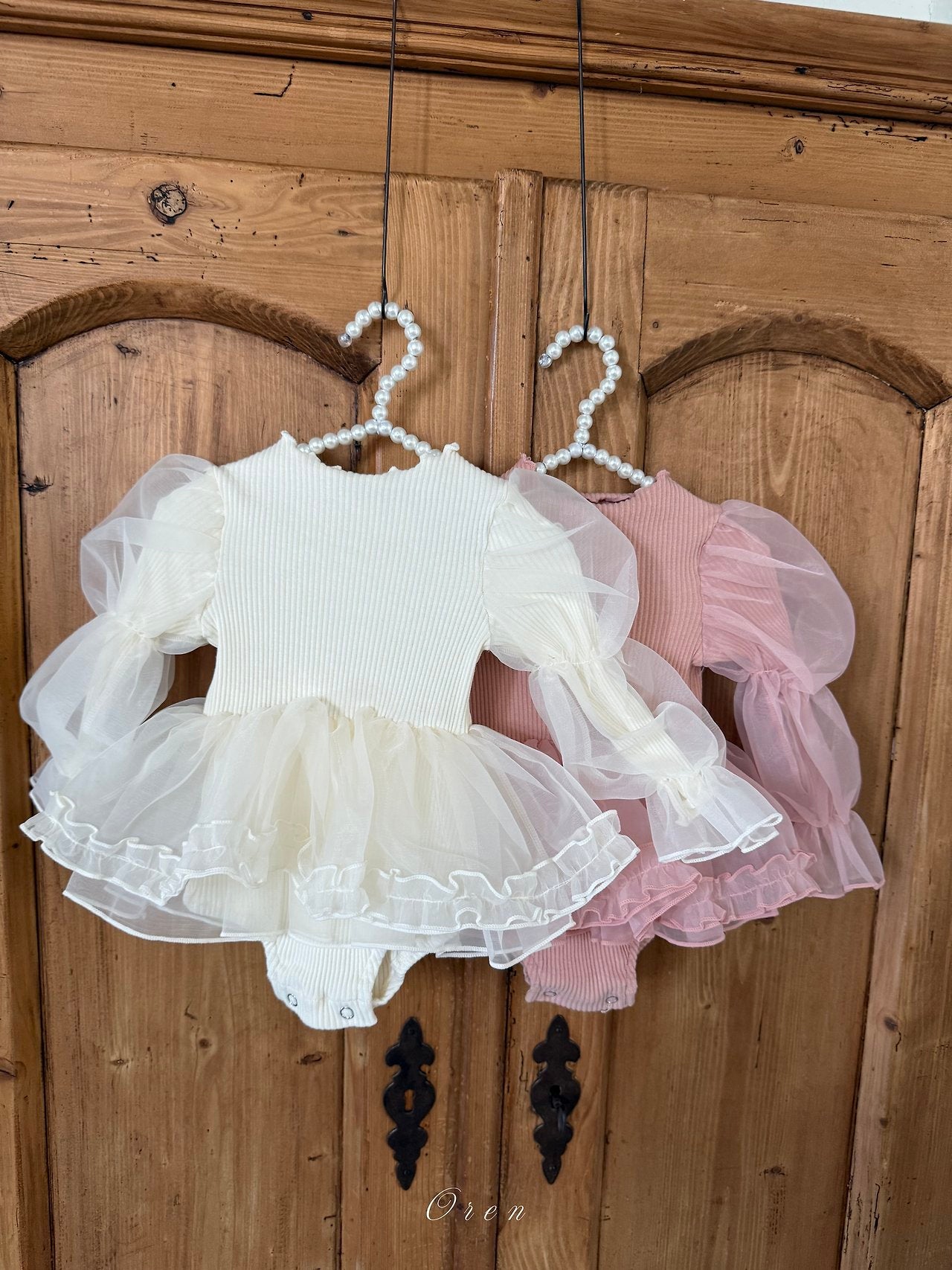 ［OREN］Sebrin organza dress suit