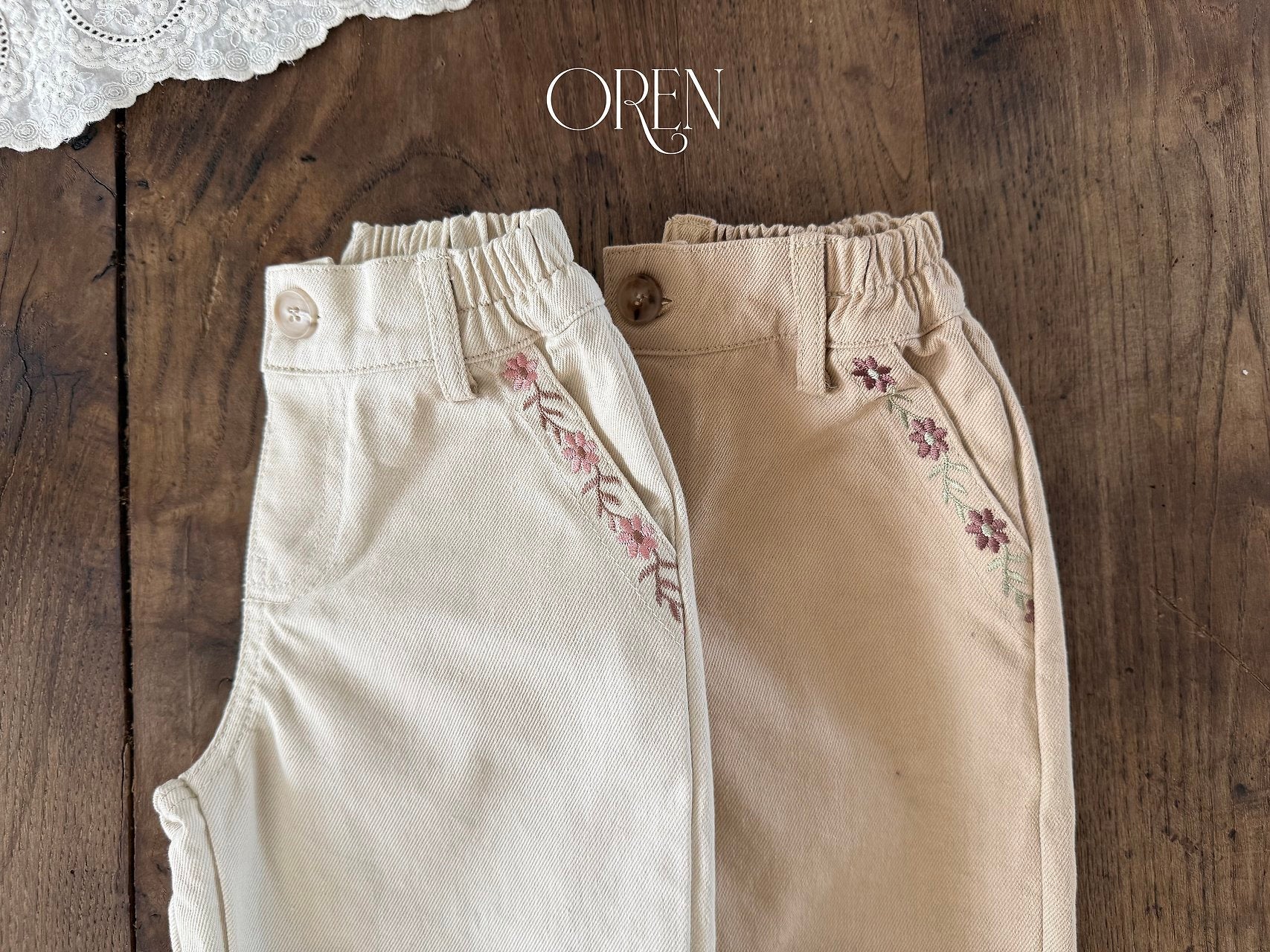 ［OREN］Meliese chino pants