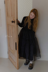［OREN］Sebrin organza dress (mom)
