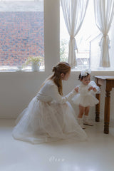 ［OREN］Sebrin organza dress (mom)