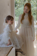 ［OREN］Sebrin organza dress (mom)