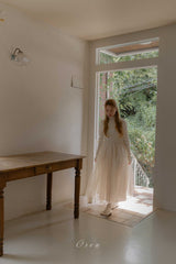 ［OREN］Sebrin organza dress (mom)