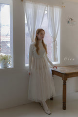 ［OREN］Sebrin organza dress (mom)