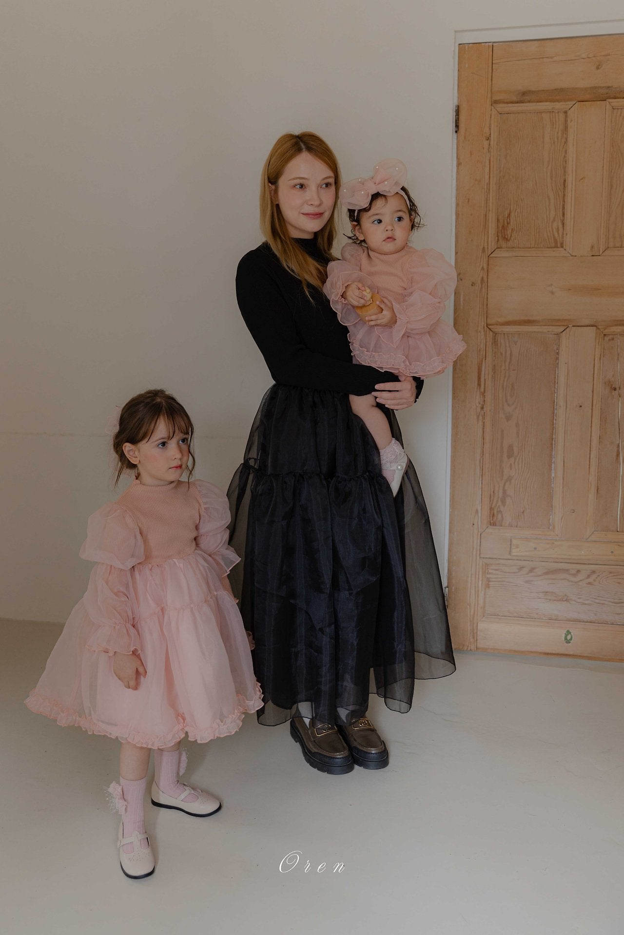 ［OREN］Sebrin organza dress (mom)