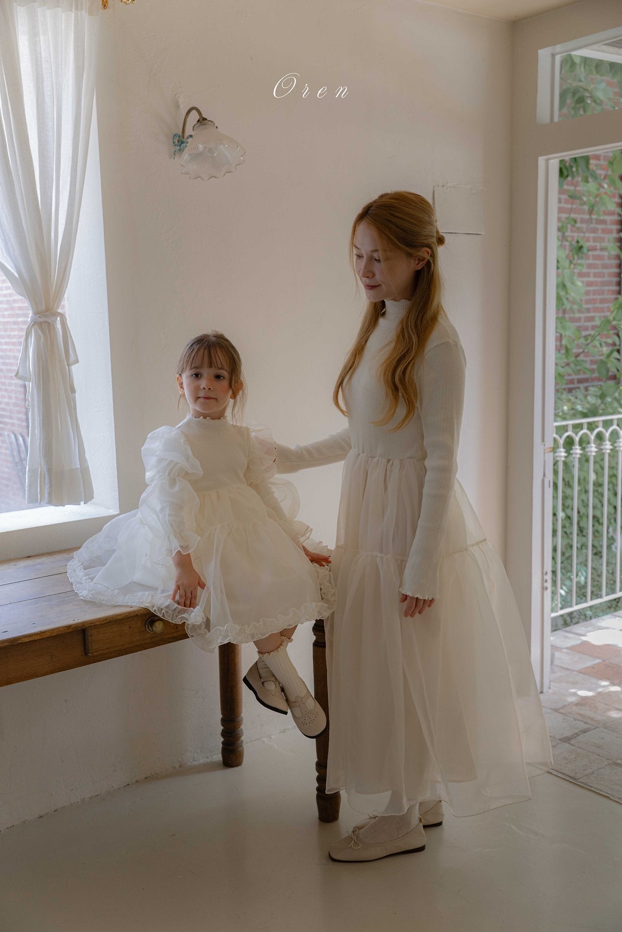 ［OREN］Sebrin organza dress (kids)
