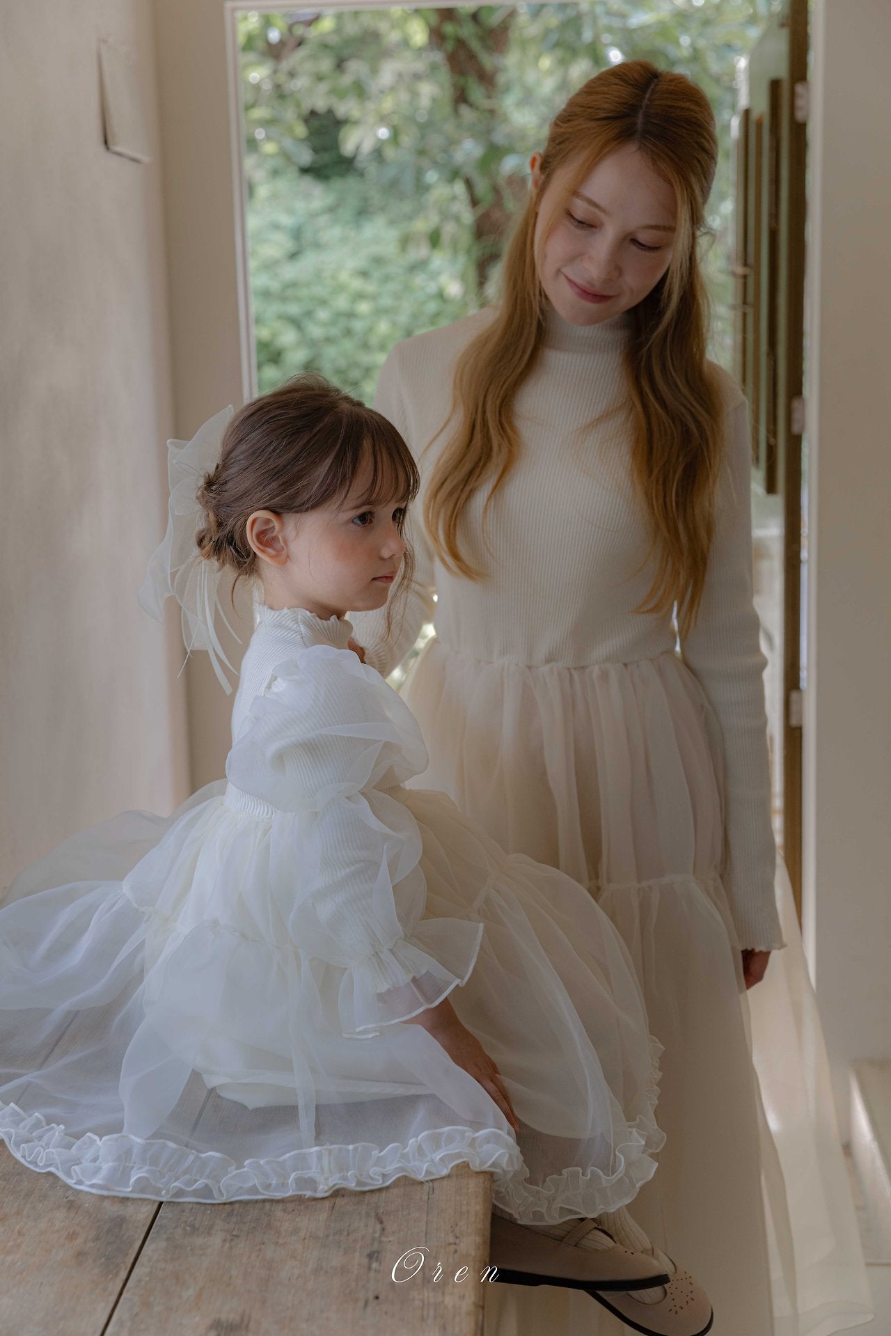 ［OREN］Sebrin organza dress (kids)