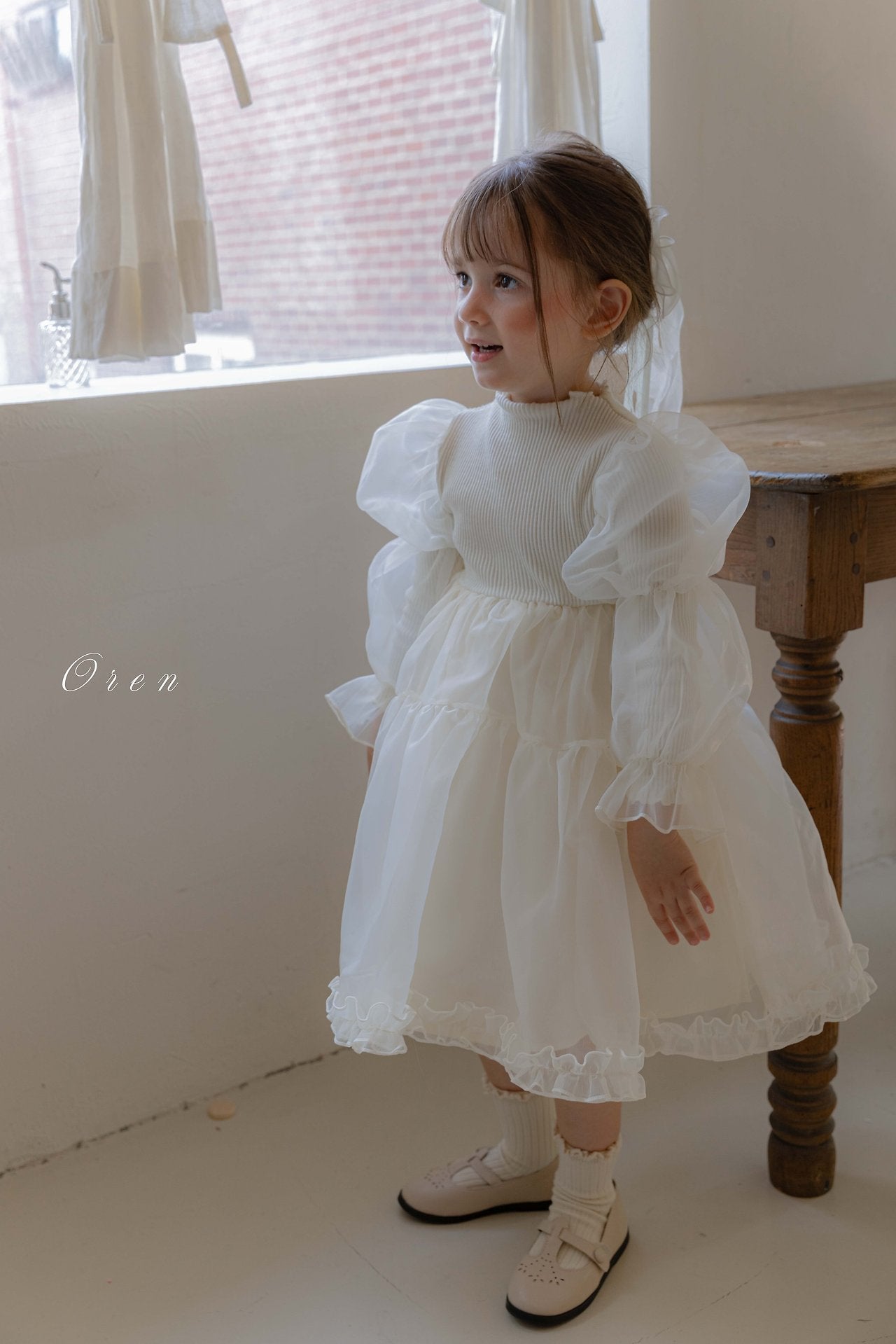［OREN］Sebrin organza dress (kids)