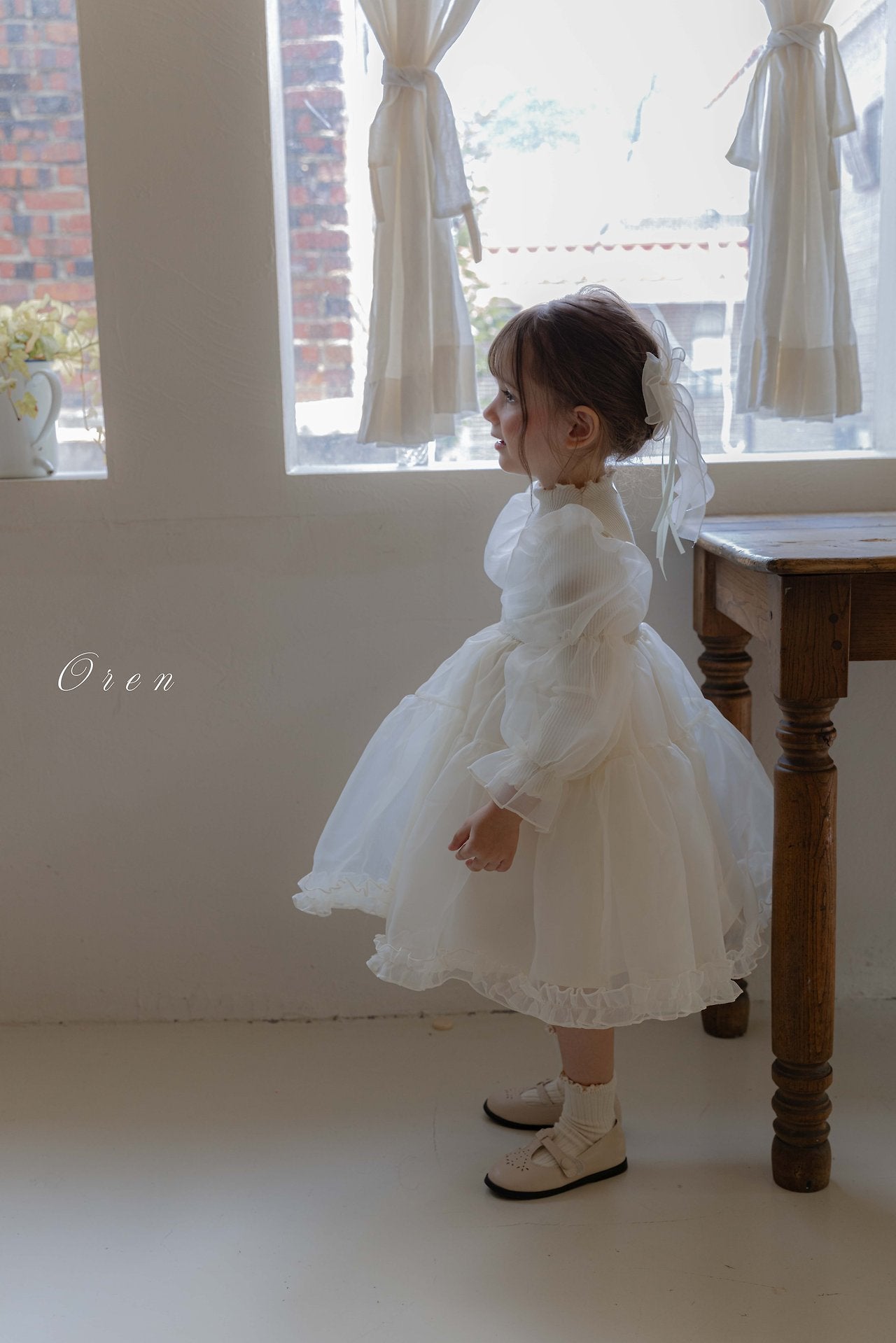 ［OREN］Sebrin organza dress (kids)