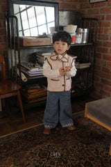 ［OREN］Maple embroidery denim pants