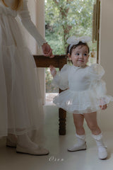 ［OREN］Sebrin organza dress suit