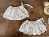 ［OREN］Olive & Garden lace apron (garden)