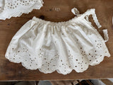 ［OREN］Olive & Garden lace apron (garden)